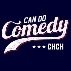 Can Do Comedy Swoosh Red/White - Mens Staple T shirt Design