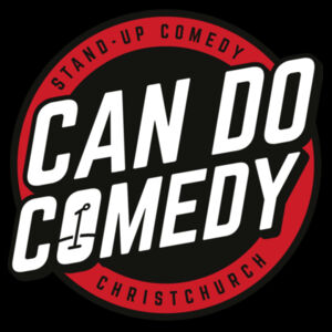Can Do Comedy Logo Front Full - Mens Staple T shirt Design