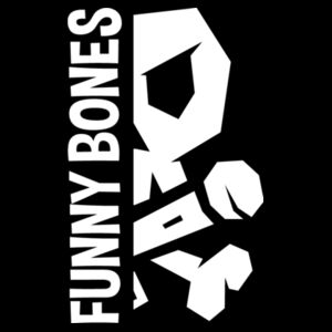 Funny Bones Half Print - Mens Staple T shirt Design